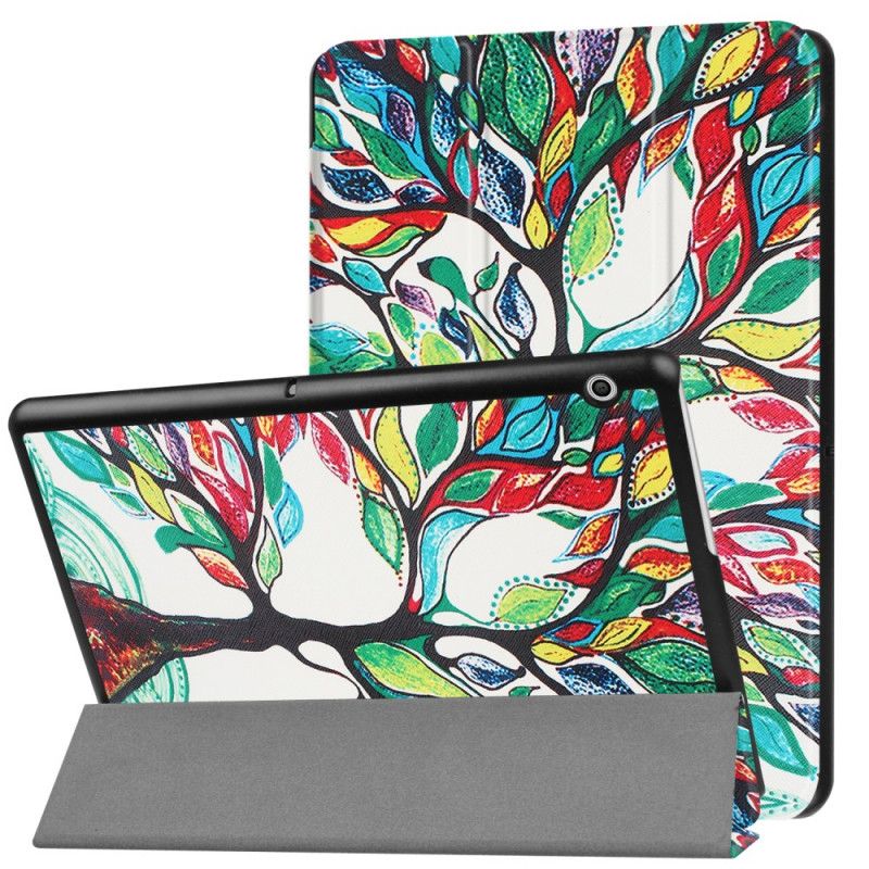 Smart Case Huawei MediaPad T3 10 Gekleurde Boom
