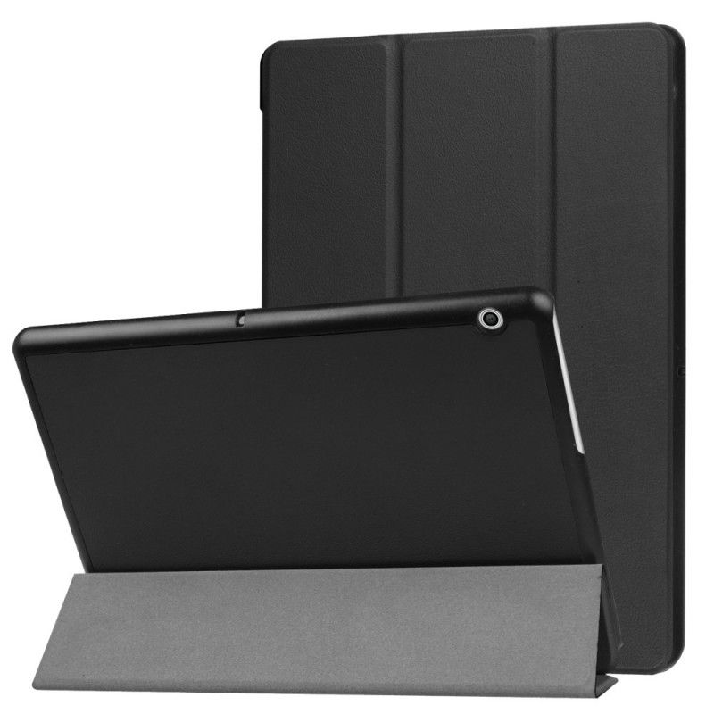Smart Case Huawei MediaPad T3 10 Wit Zwart Drievoudig Versterkt