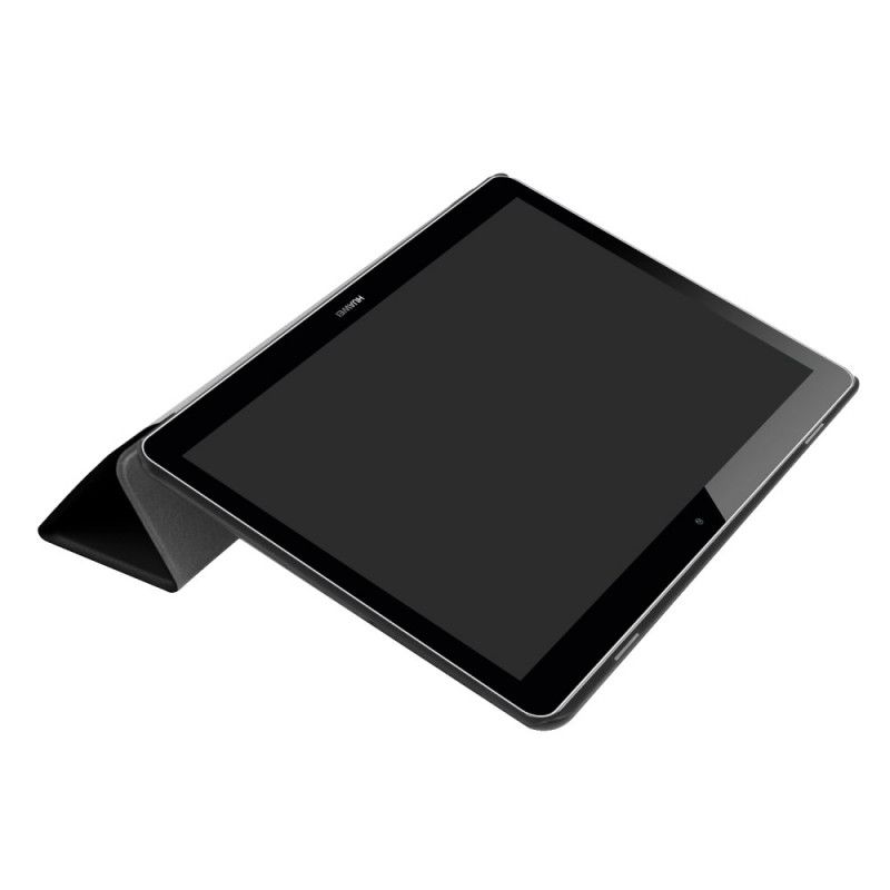 Smart Case Huawei MediaPad T3 10 Wit Zwart Drievoudig Versterkt
