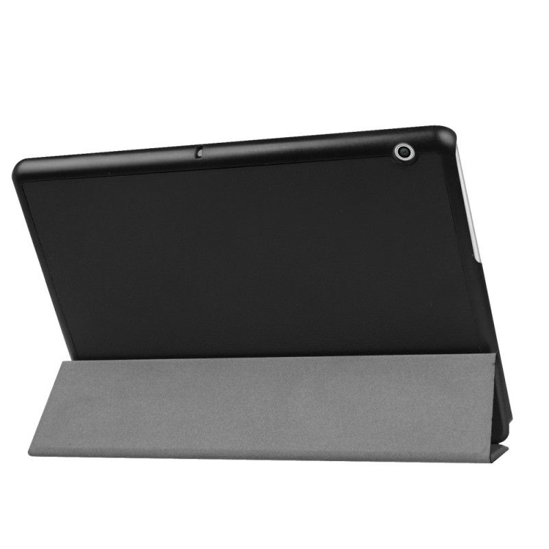Smart Case Huawei MediaPad T3 10 Wit Zwart Drievoudig Versterkt