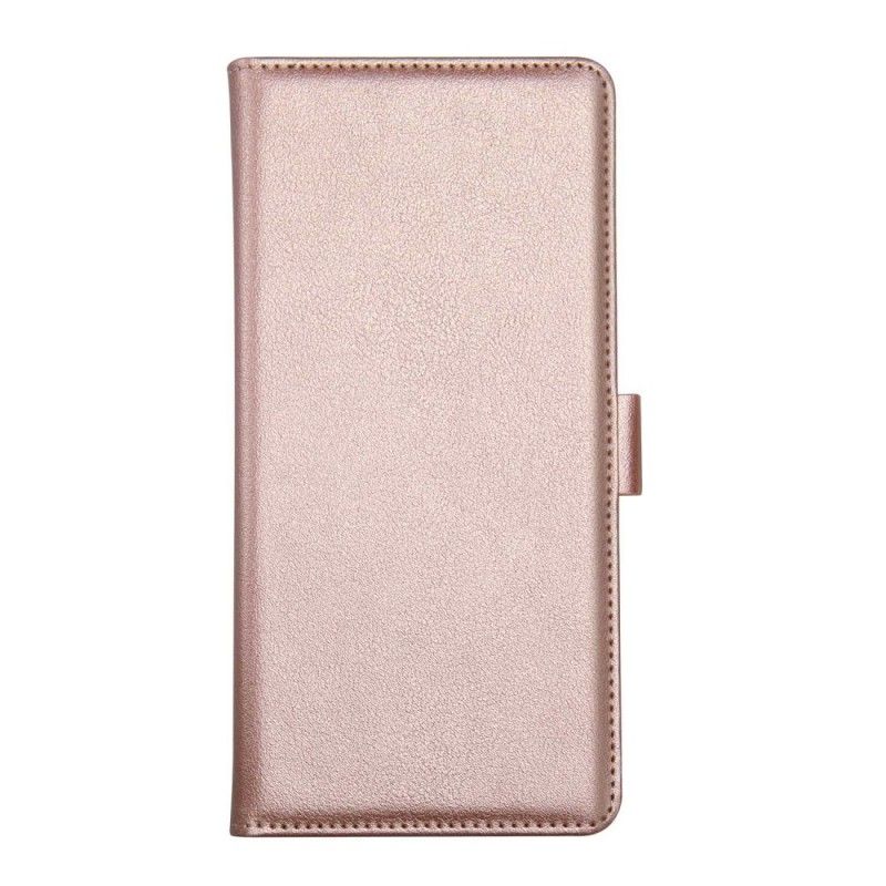 Flip Case Leren Samsung Galaxy A40 Rood Dzgogo Milo-Serie