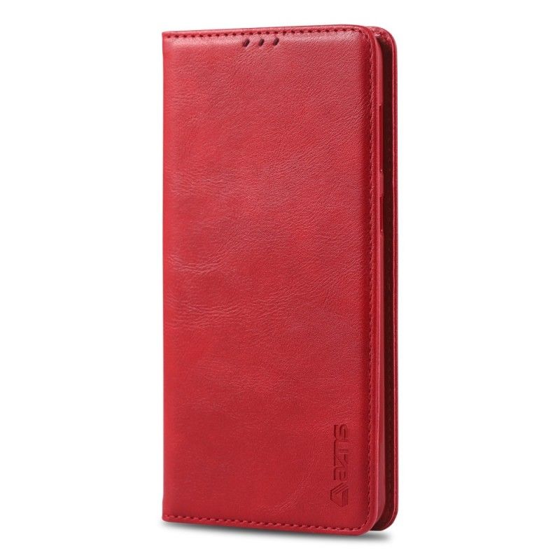 Folio-hoesje Samsung Galaxy A40 Rood Zwart Retro Azns