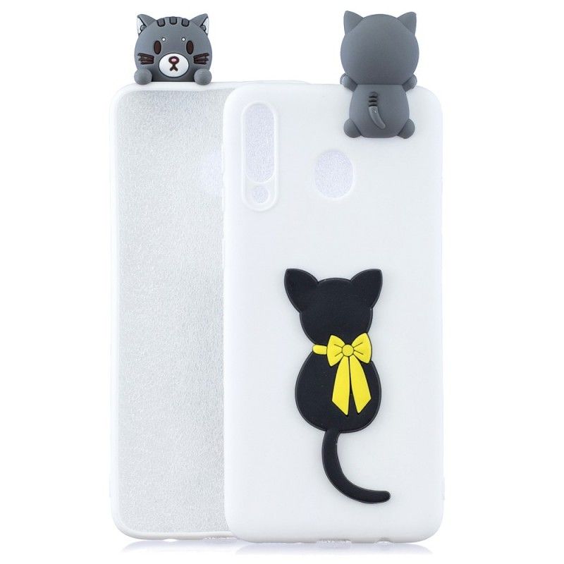 Hoesje Samsung Galaxy A40 Heerlijk 3D Poesje
