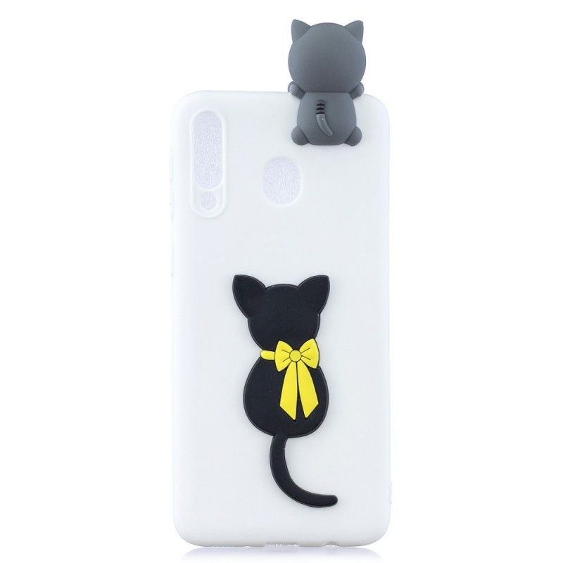 Hoesje Samsung Galaxy A40 Heerlijk 3D Poesje