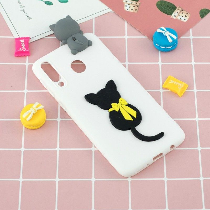 Hoesje Samsung Galaxy A40 Heerlijk 3D Poesje