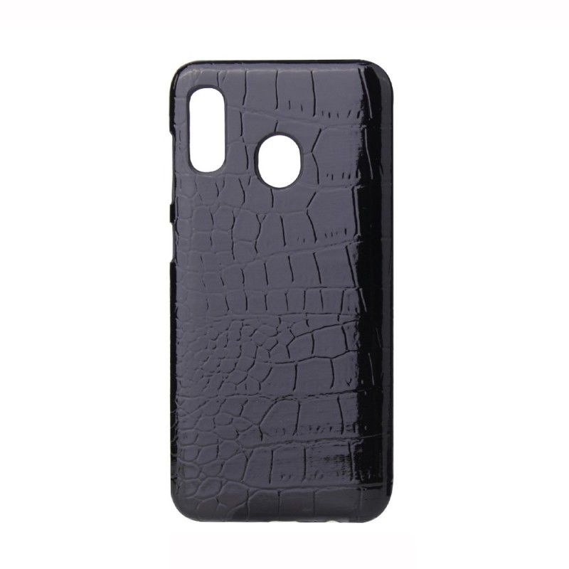 Hoesje Samsung Galaxy A40 Krokodillenhuideffect