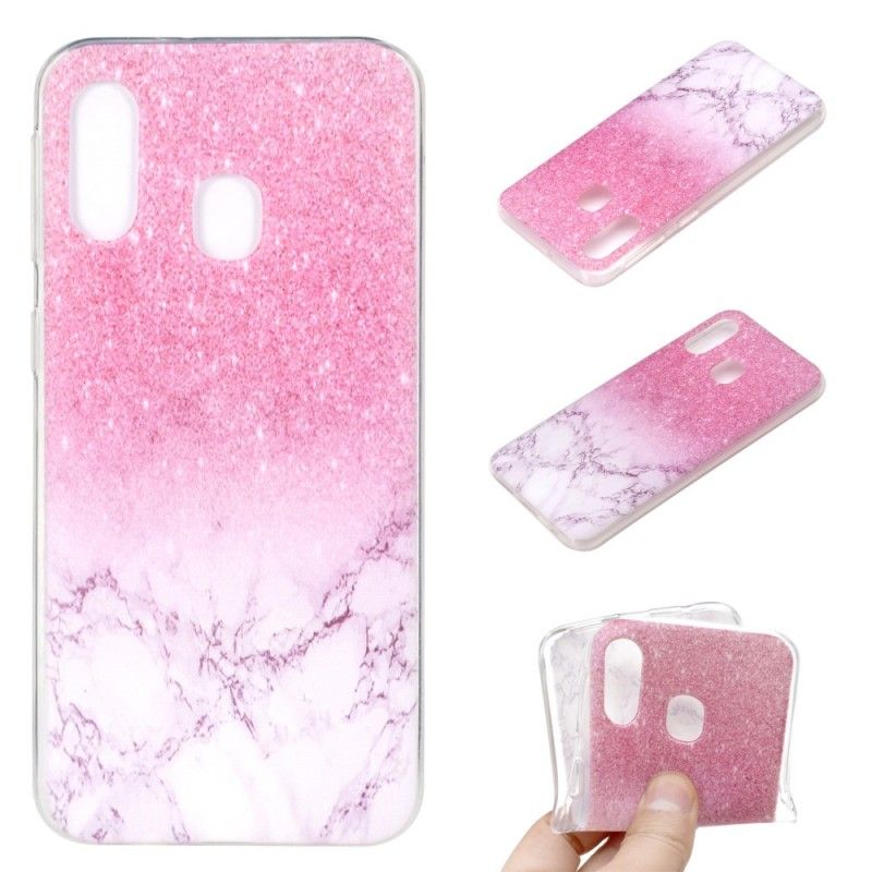 Hoesje Samsung Galaxy A40 Marmer