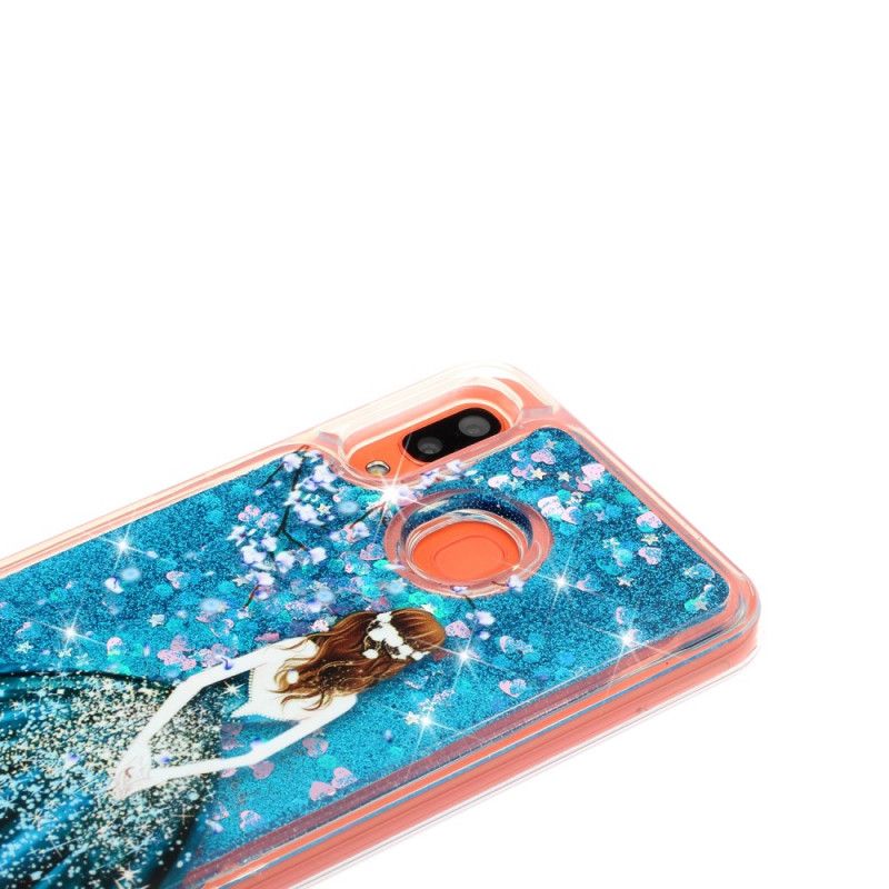 Hoesje Samsung Galaxy A40 Prinses Glitter