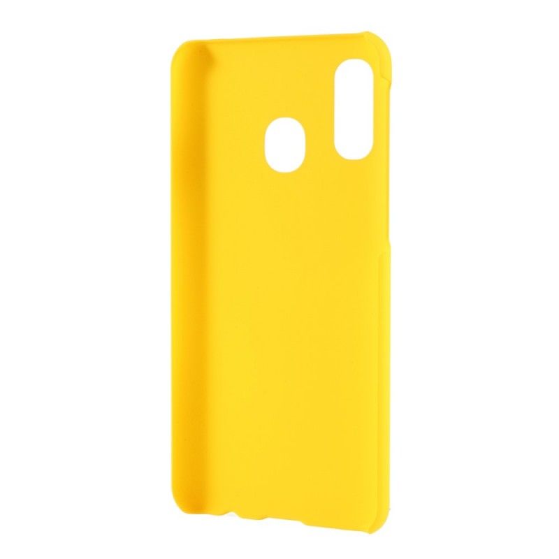 Hoesje Samsung Galaxy A40 Wit Zwart Klassieke Bakwagen