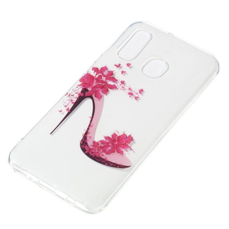 Hoesje voor Samsung Galaxy A40 Bloemrijke Pomp