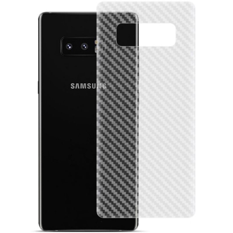 Achterbeschermfolie Samsung Galaxy Note 8 Carbon Imak Stijl