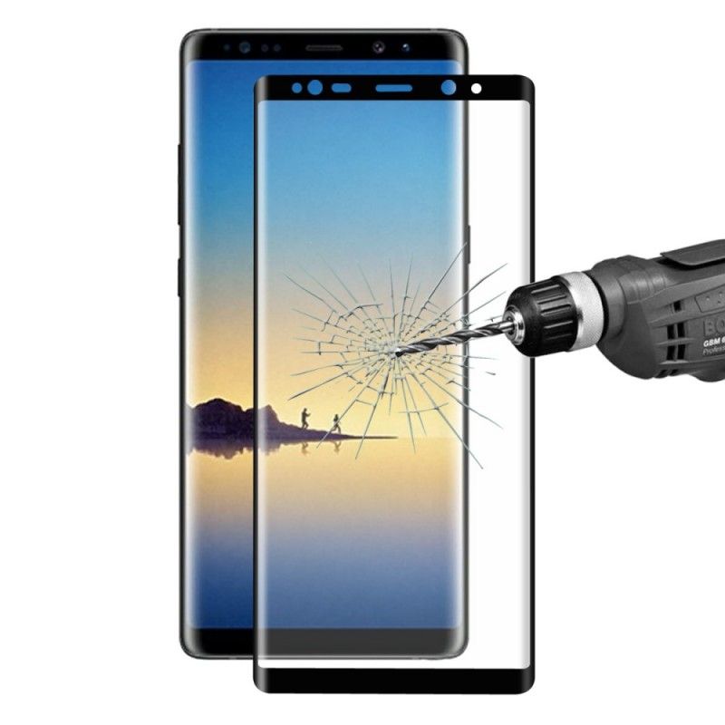 Bescherming Van Gehard Glas Samsung Galaxy Note 8 Wit Zwart