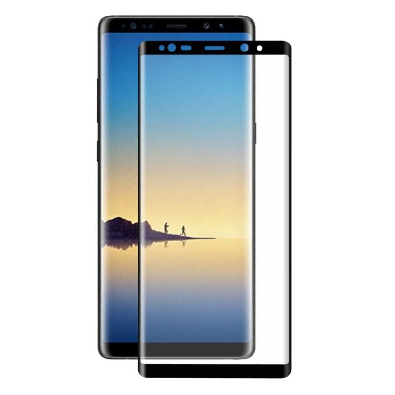 Bescherming Van Gehard Glas Samsung Galaxy Note 8 Wit Zwart