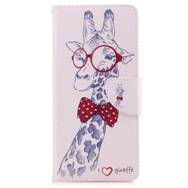 Cover Folio-hoesje Samsung Galaxy Note 8 Telefoonhoesje Nerdgiraf