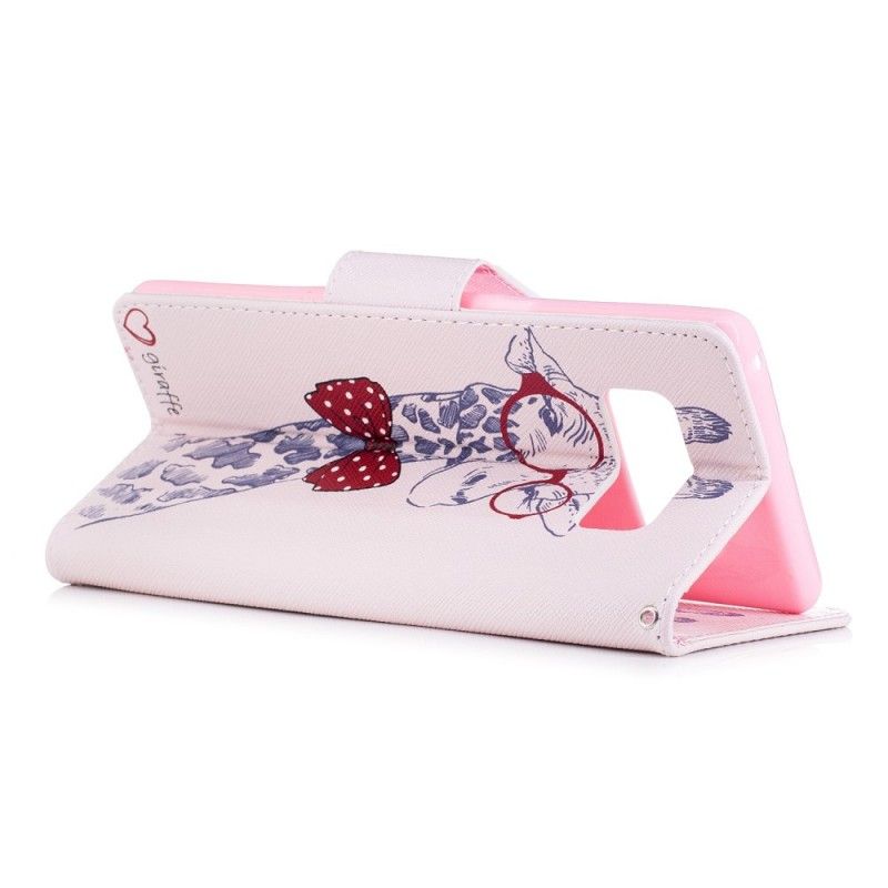 Cover Folio-hoesje Samsung Galaxy Note 8 Telefoonhoesje Nerdgiraf