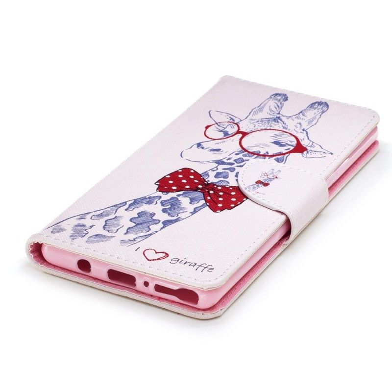 Cover Folio-hoesje Samsung Galaxy Note 8 Telefoonhoesje Nerdgiraf