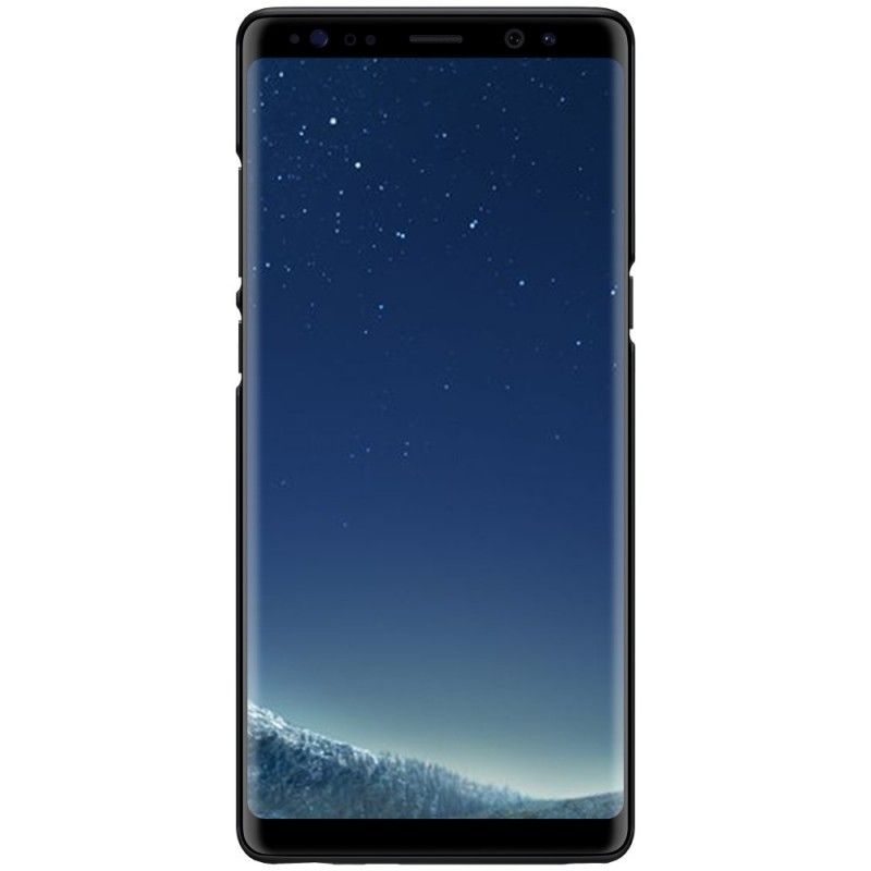 Cover Hoesje Samsung Galaxy Note 8 Zwart Telefoonhoesje Stijve Frosted Nillkin