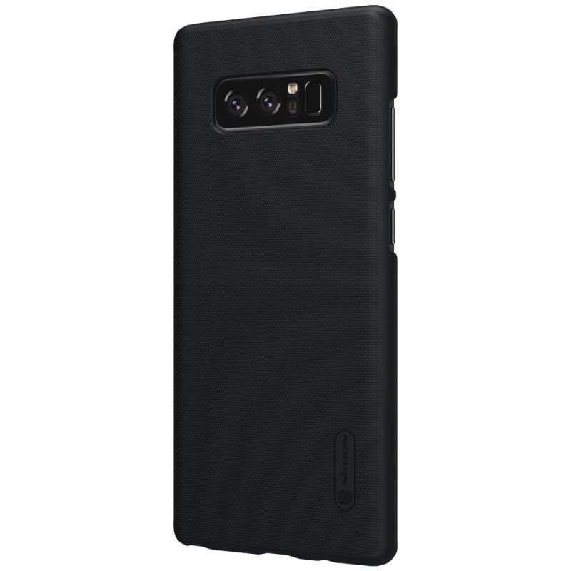 Cover Hoesje Samsung Galaxy Note 8 Zwart Telefoonhoesje Stijve Frosted Nillkin