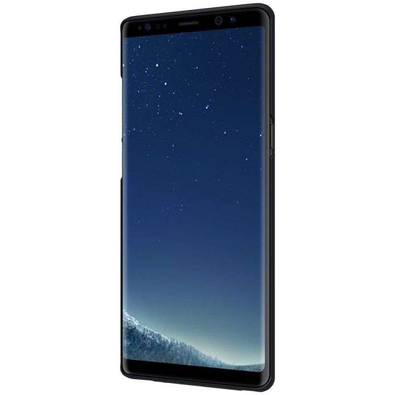 Cover Hoesje Samsung Galaxy Note 8 Zwart Telefoonhoesje Stijve Frosted Nillkin