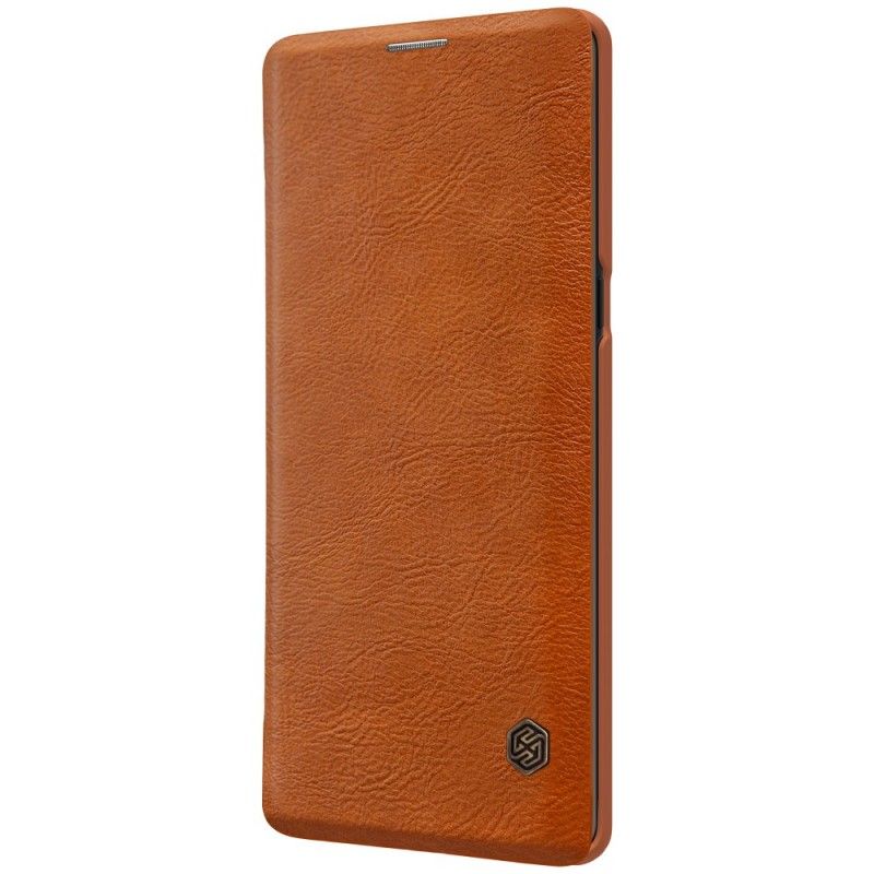 Folio-hoesje Samsung Galaxy Note 8 Zwart Telefoonhoesje Nillkin Qin-Reeks