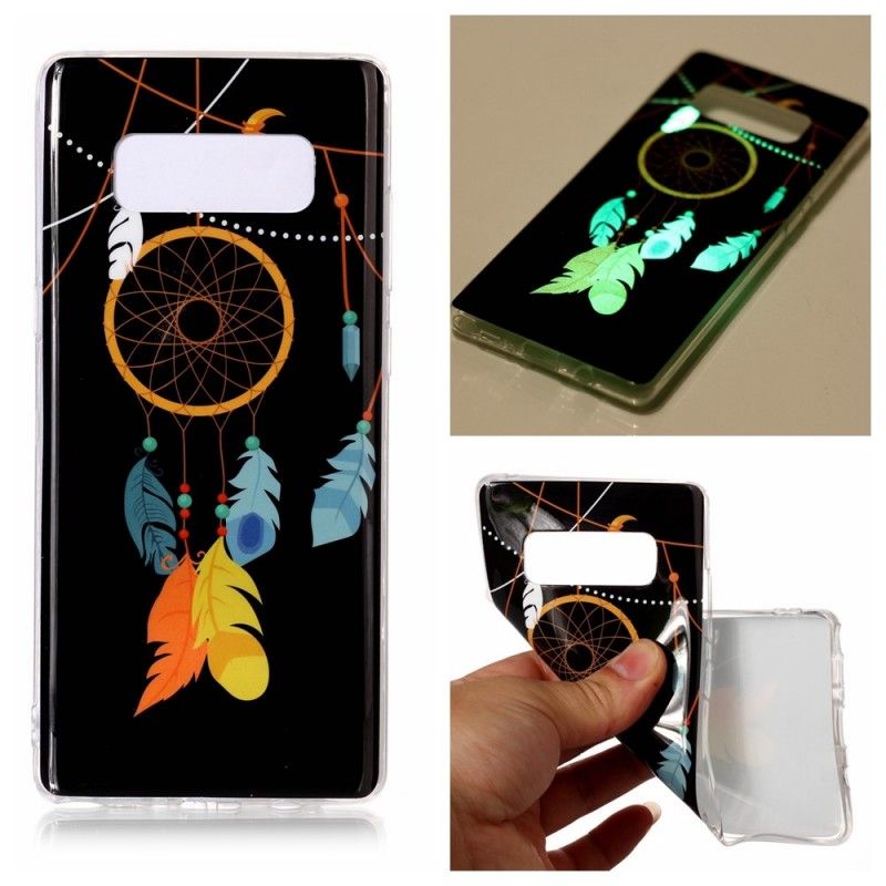 Hoesje Samsung Galaxy Note 8 Unieke Fluorescerende Dromenvanger