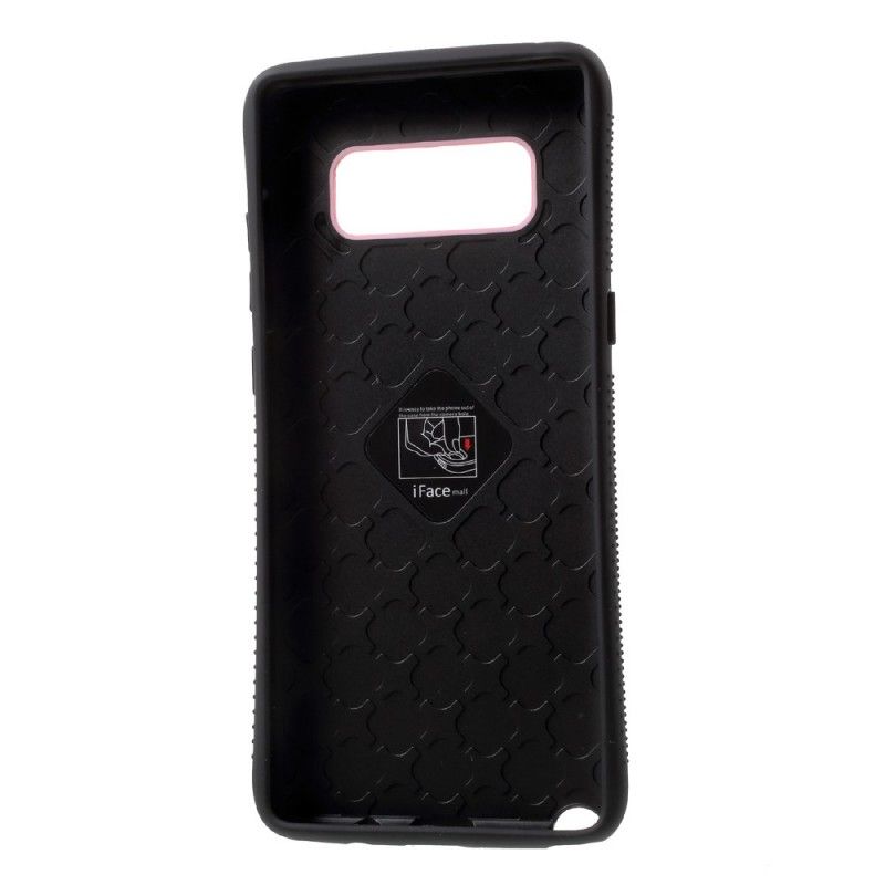 Hoesje Samsung Galaxy Note 8 Wit Zwart Iface Mall Flitsend