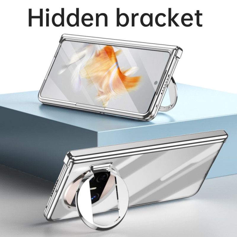 Hoesje Huawei Mate X3 Met Ring En Schermbeschermer Bescherming Hoesje