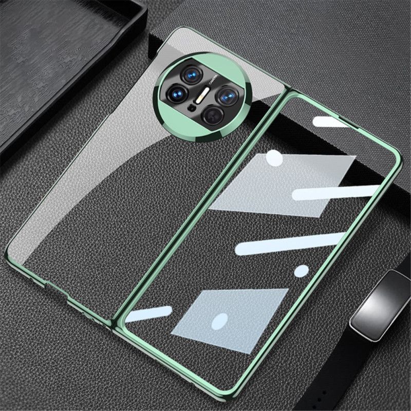 Hoesje Huawei Mate X3 Transparant Met Gkk Glazen Beschermer