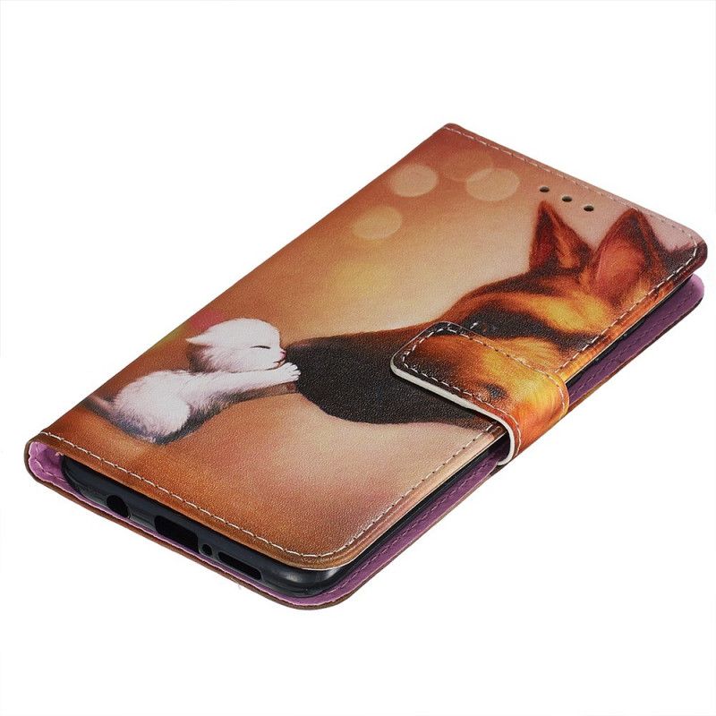 Bescherming Hoesje Xiaomi Redmi Note 8 Pro Telefoonhoesje Vriend Van Ernest De Stringkat