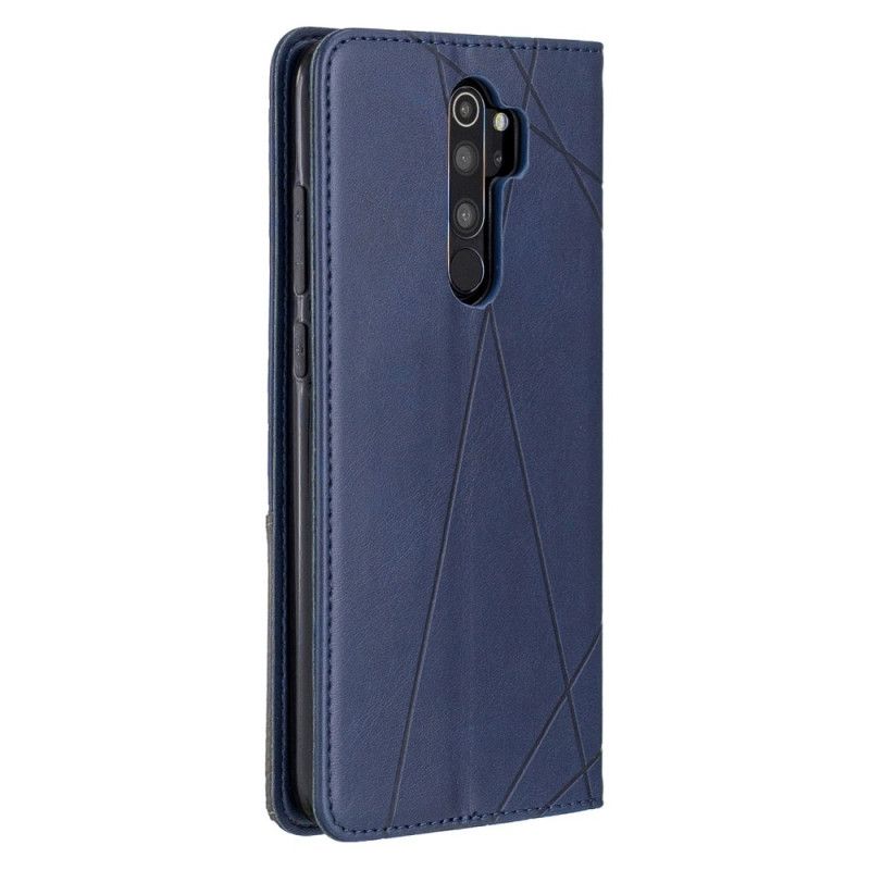 Folio-hoesje voor Xiaomi Redmi Note 8 Pro Grijs Zwart Kunstenaarsstijl