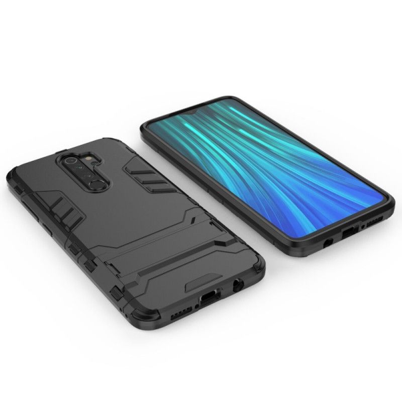 Hoesje voor Xiaomi Redmi Note 8 Pro Rood Zwart Ultrabestendig
