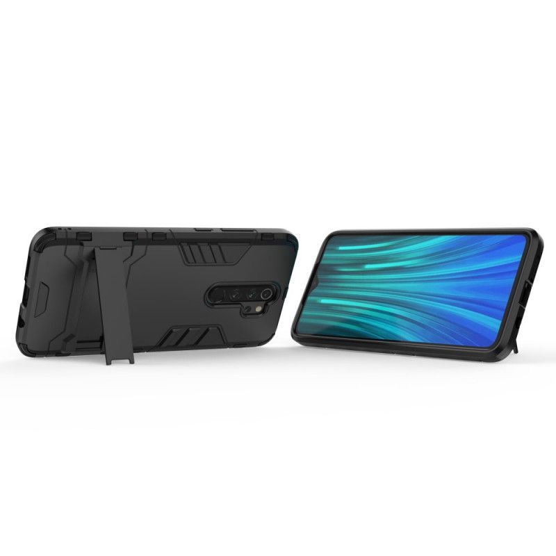 Hoesje voor Xiaomi Redmi Note 8 Pro Rood Zwart Ultrabestendig