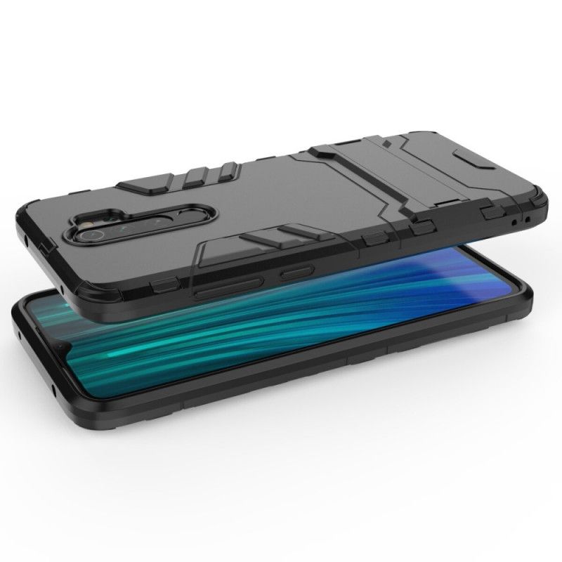 Hoesje voor Xiaomi Redmi Note 8 Pro Rood Zwart Ultrabestendig
