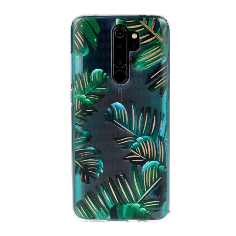 Hoesje Xiaomi Redmi Note 8 Pro Groene Bladeren