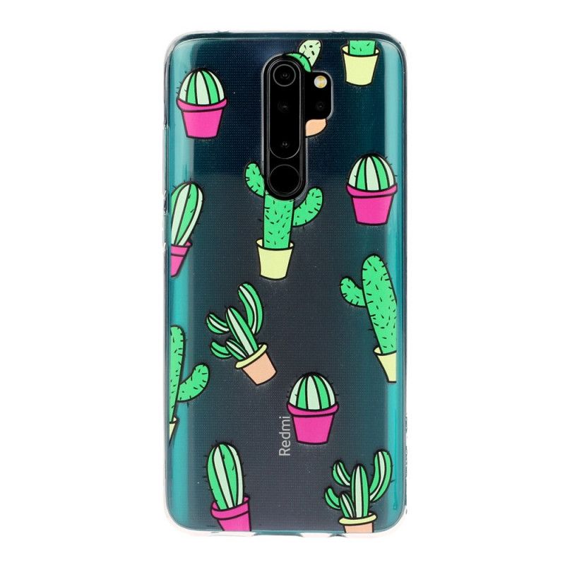 Hoesje Xiaomi Redmi Note 8 Pro Meerdere Cactussen