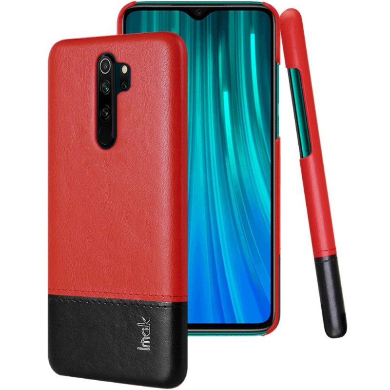 Hoesje Xiaomi Redmi Note 8 Pro Rood Imak Ruiyi Serie Leereffect