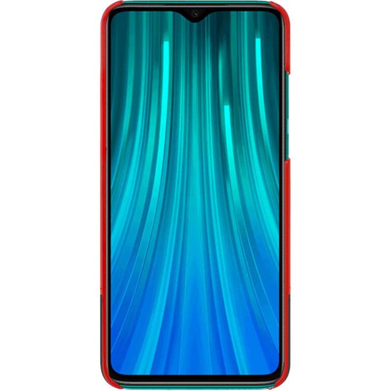 Hoesje Xiaomi Redmi Note 8 Pro Rood Imak Ruiyi Serie Leereffect