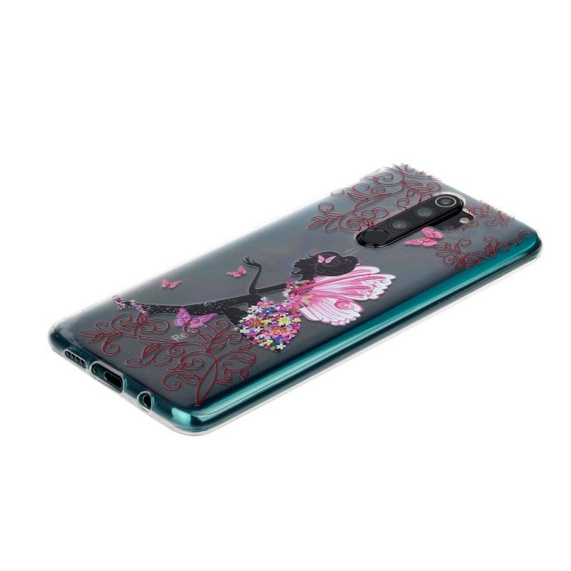 Hoesje Xiaomi Redmi Note 8 Pro Telefoonhoesje Bloemenfee