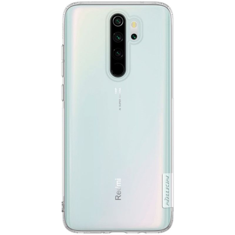 Hoesje Xiaomi Redmi Note 8 Pro Wit Transparant Nillkin