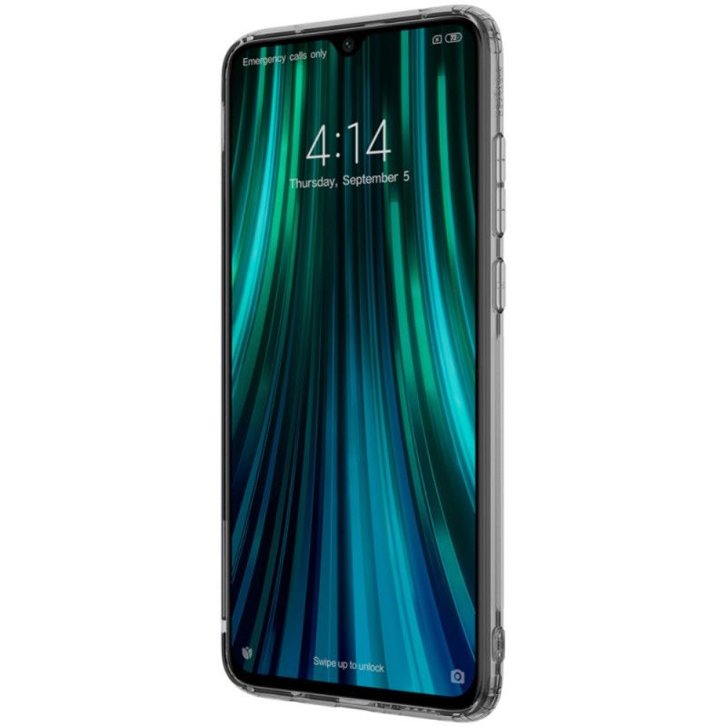 Hoesje Xiaomi Redmi Note 8 Pro Wit Transparant Nillkin