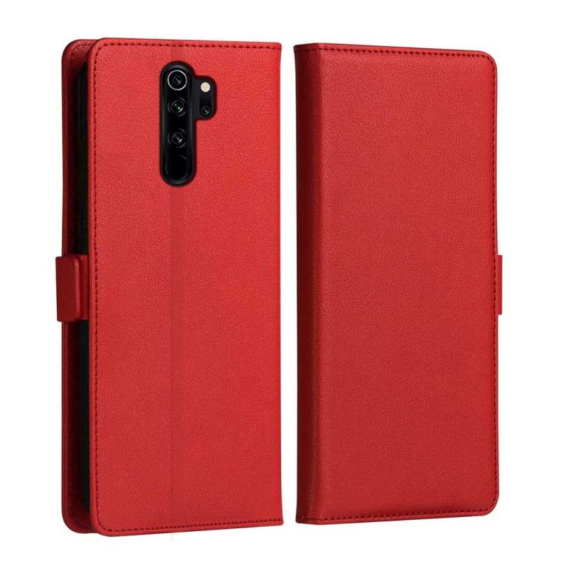Leren Hoesje voor Xiaomi Redmi Note 8 Pro Roségoud Dzgogo Milo-Serie