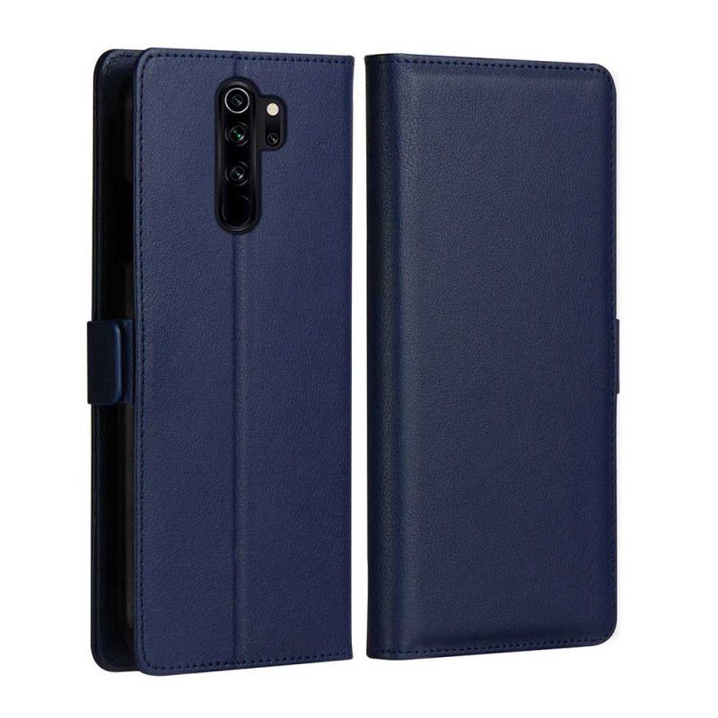 Leren Hoesje voor Xiaomi Redmi Note 8 Pro Roségoud Dzgogo Milo-Serie