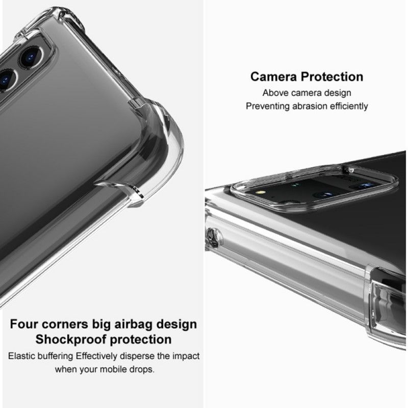 Case Hoesje Moto G200 5g Telefoonhoesje Transparant Imak