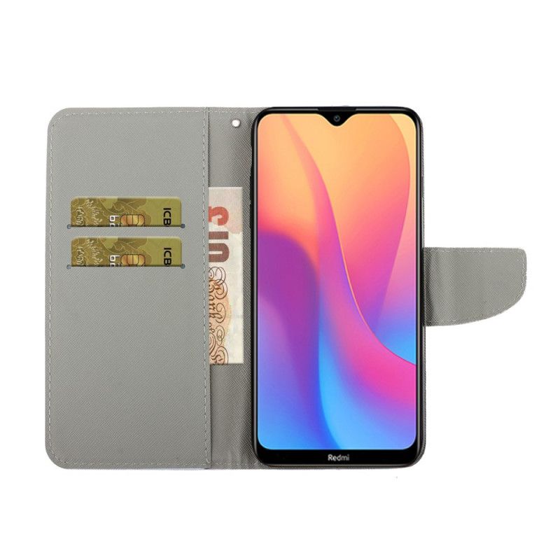 Bescherming Hoesje Xiaomi Redmi 9A Telefoonhoesje Leef Het Met String