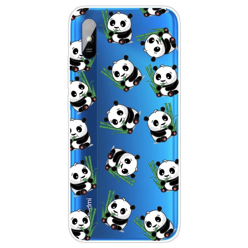 Hoesje voor Xiaomi Redmi 9A Kleine Panda'S