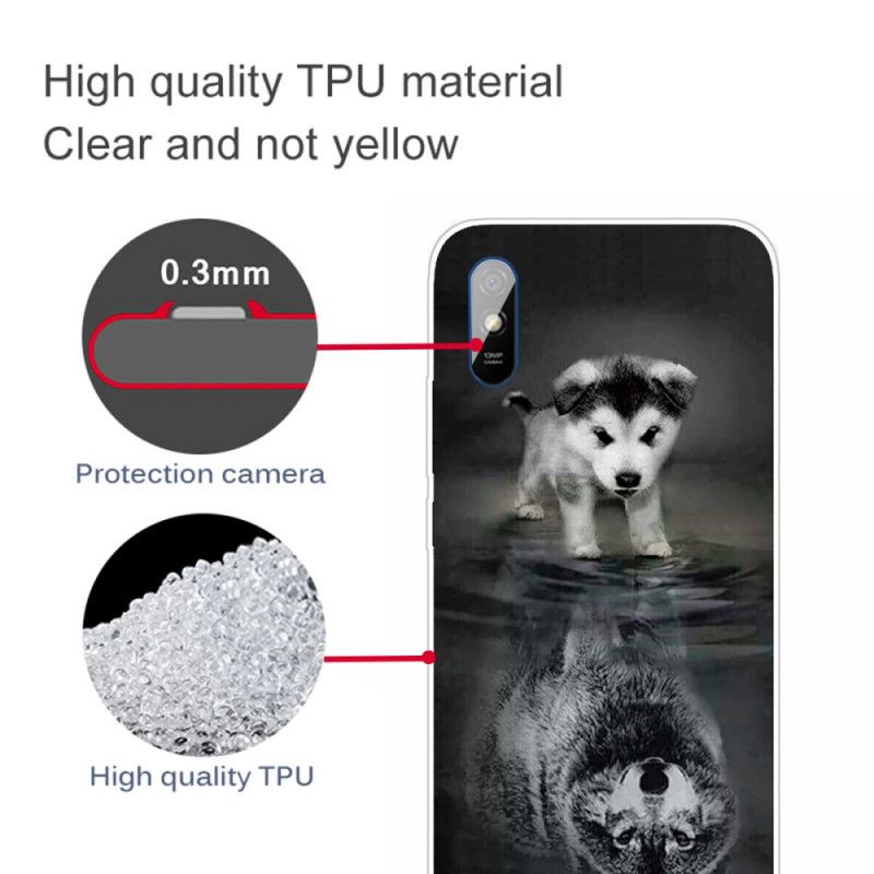Hoesje voor Xiaomi Redmi 9A Puppydroom