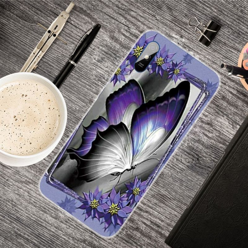 Hoesje Xiaomi Redmi 9A Koninklijke Vlinder