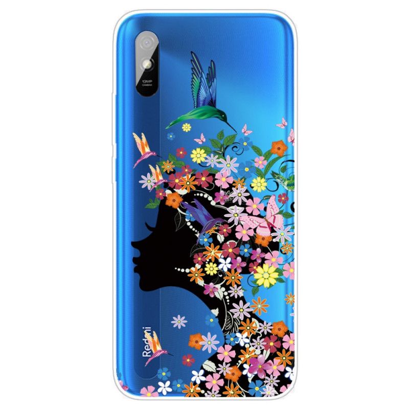 Hoesje Xiaomi Redmi 9A Mooi Bloemhoofdje