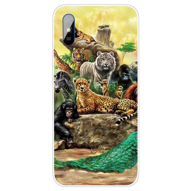 Hoesje Xiaomi Redmi 9A Safaridieren