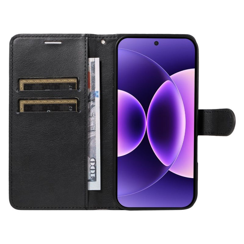 Bescherming Hoesje Xiaomi 17 Pro Effen Leerlook